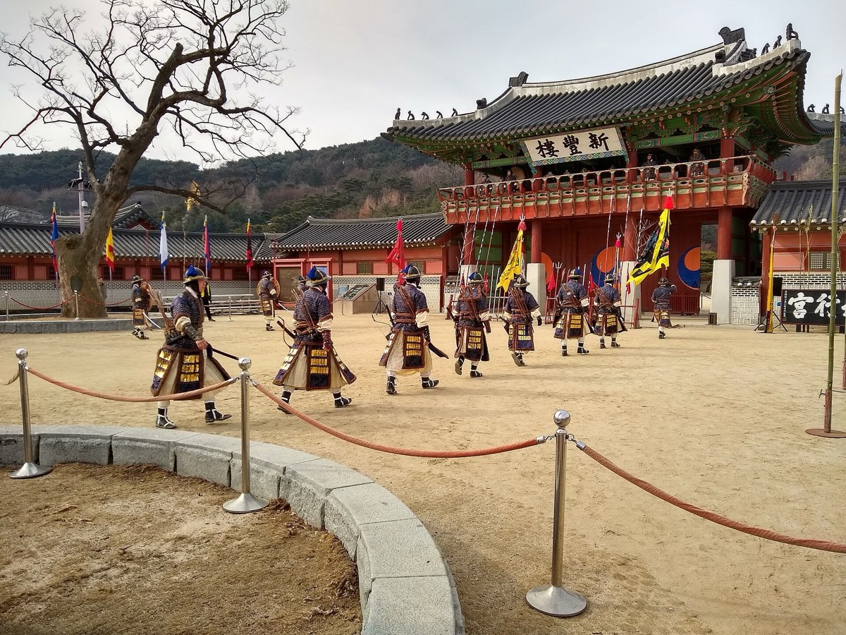 Suwon Hwaseong Fortress, home to Lovely Runner's confession bridge and bicycle scene